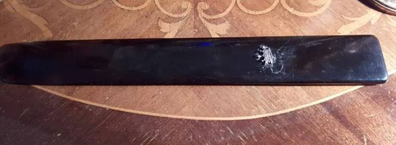 Abrecartas en Carey con Corona Ducal de Plata, Inglaterra, siglo XIX