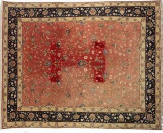 Alfombra Persa. Irán, ca. 1950