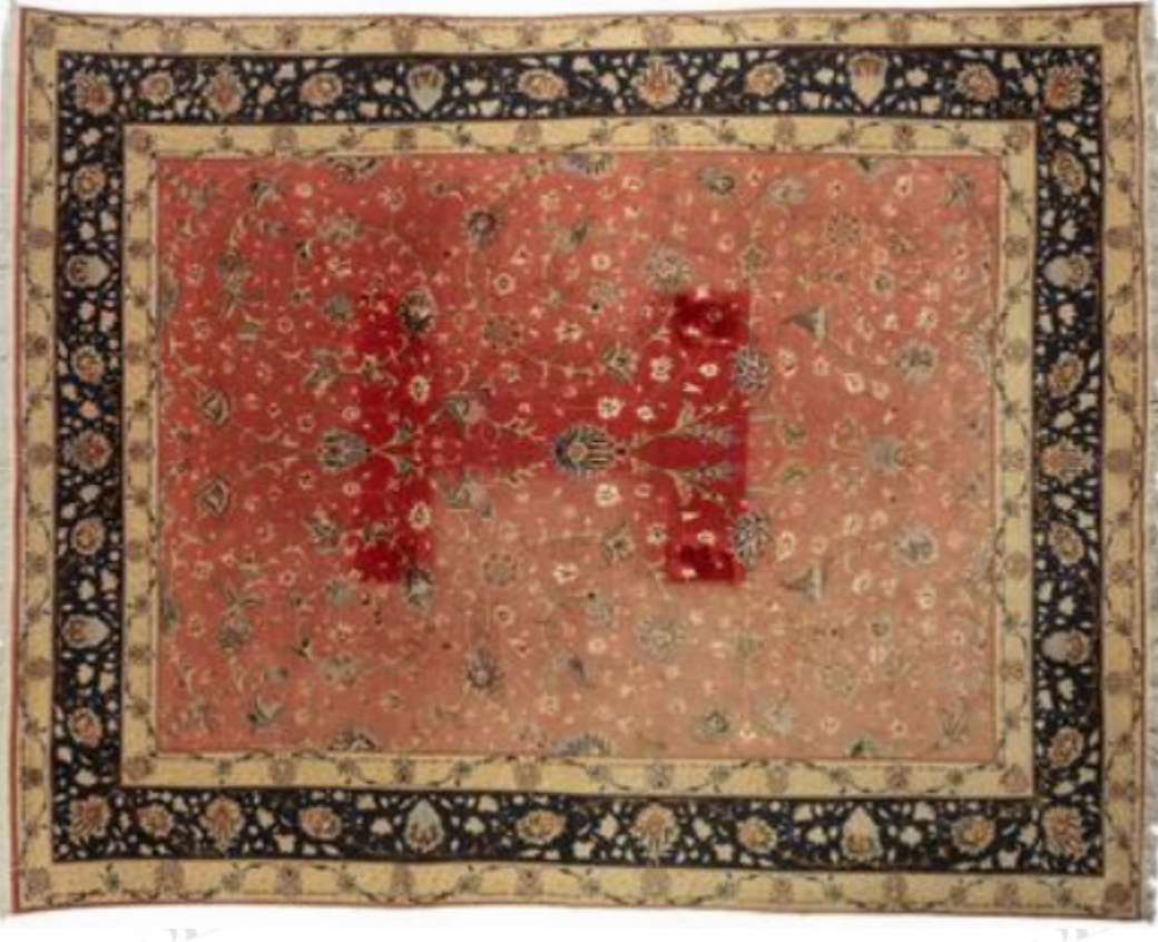 Alfombra Persa. Irán, ca. 1950