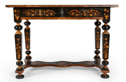 Mesa holandesa de estilo barroco, siglo XIX