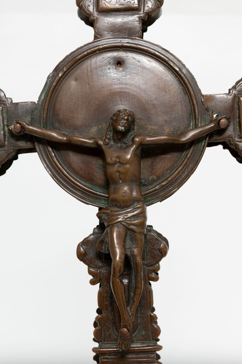 Cruz procesional; Posiblemente Aragón, primer tercio del siglo XVII.