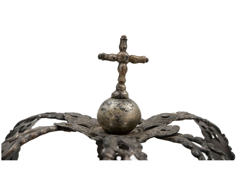 Collection of Five Crowns for Religious Figures, 18th and 19th Century, Mexico