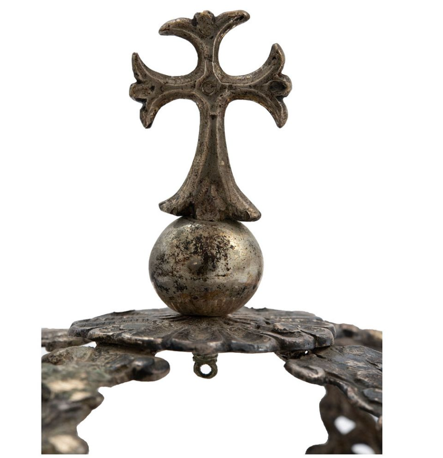 Collection of Five Crowns for Religious Figures, 18th and 19th Century, Mexico