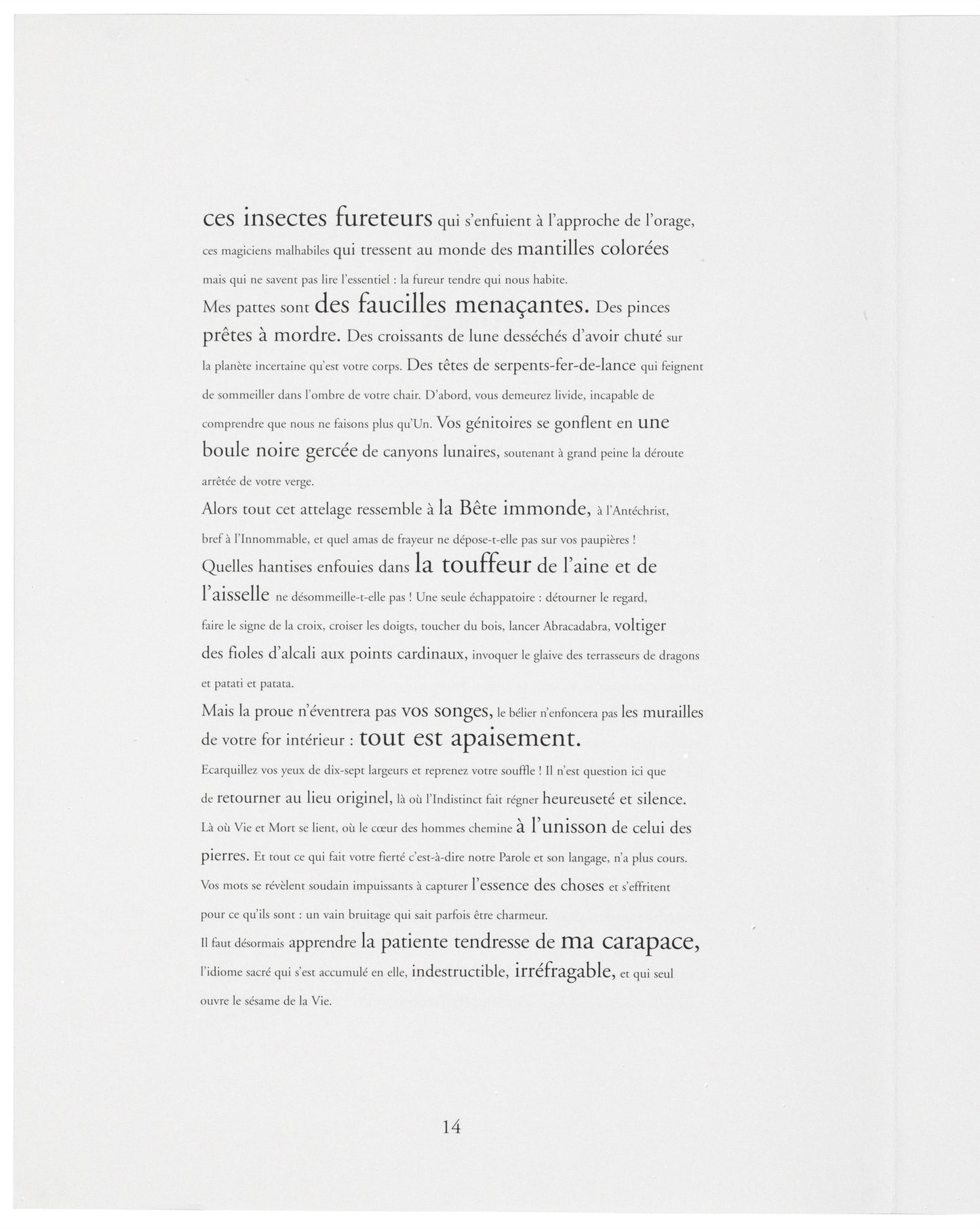 Toledo, Francisco; "Mues Immobiles" Fotografías